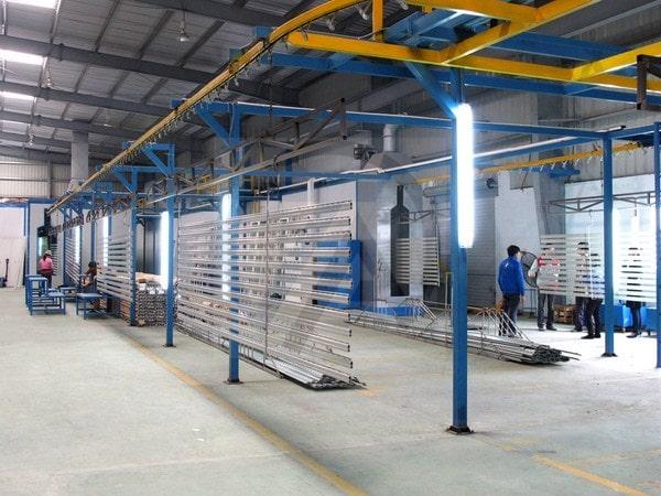 Lắp Đặt Hệ Thống Sơn Tĩnh Điện Hiệu Quả Cao